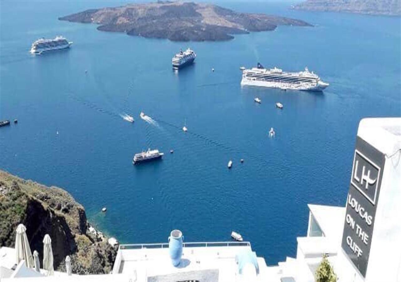 Loucas On The Cliff Hotel Fira  Exterior photo